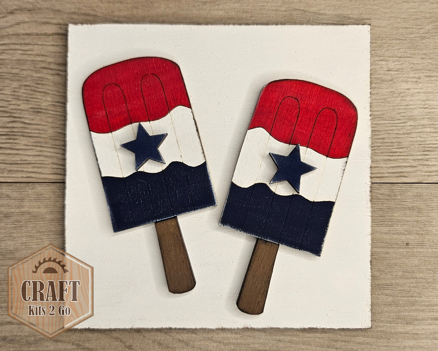 4th of July Popsicles | #2947