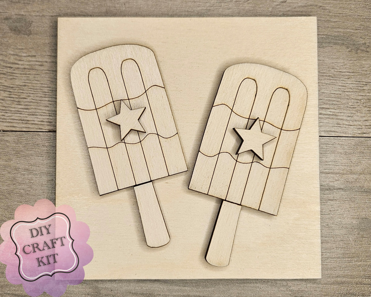 4th of July Popsicles | #2947
