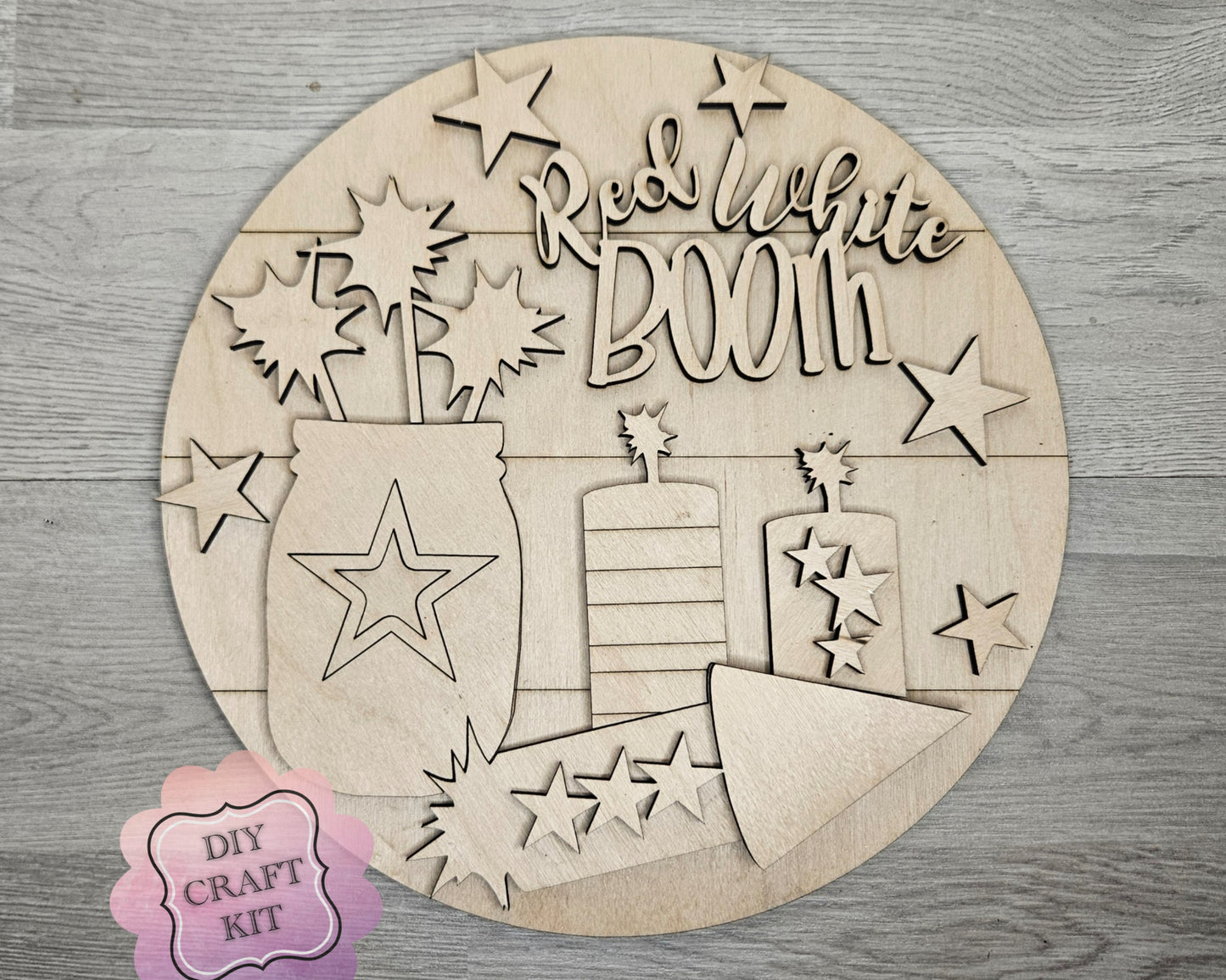Red, White, Boom, Fireworks | #4399