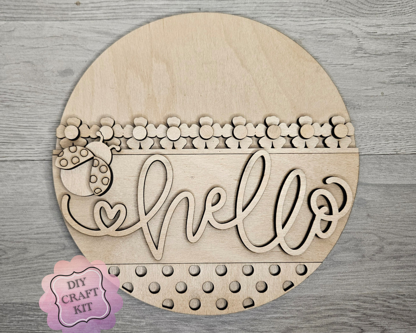 Hello Lady Bug Decor | #4754