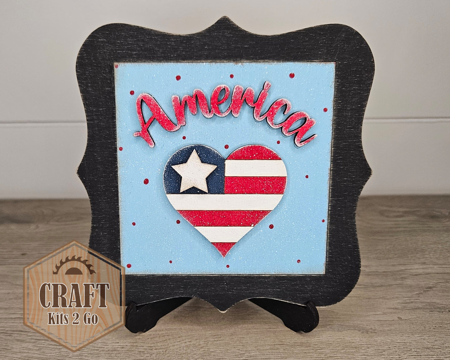 America Heart Flag | #4901