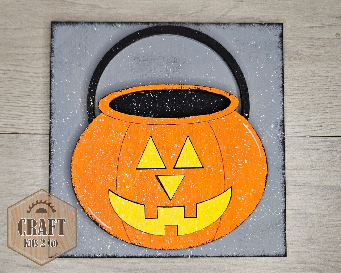 Pumpkin Candy Bucket | #4885