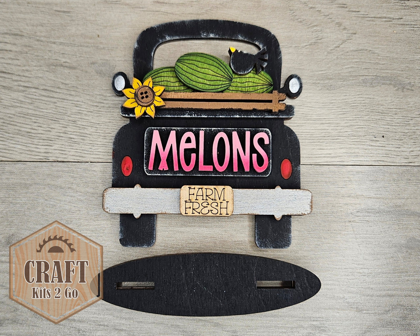 Watermelon Truck Shelf Sitter | #4964