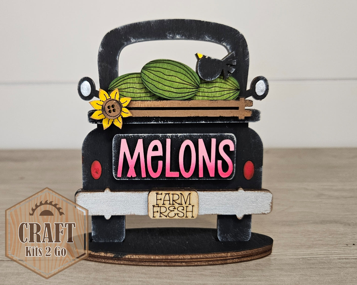 Watermelon Truck Shelf Sitter | #4964