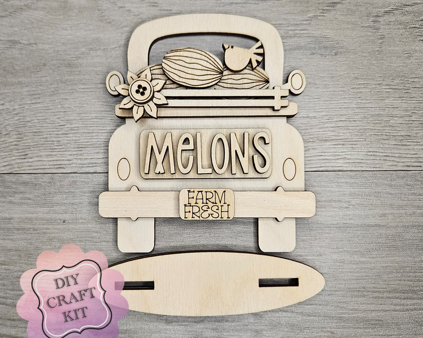 Watermelon Truck Shelf Sitter | #4964