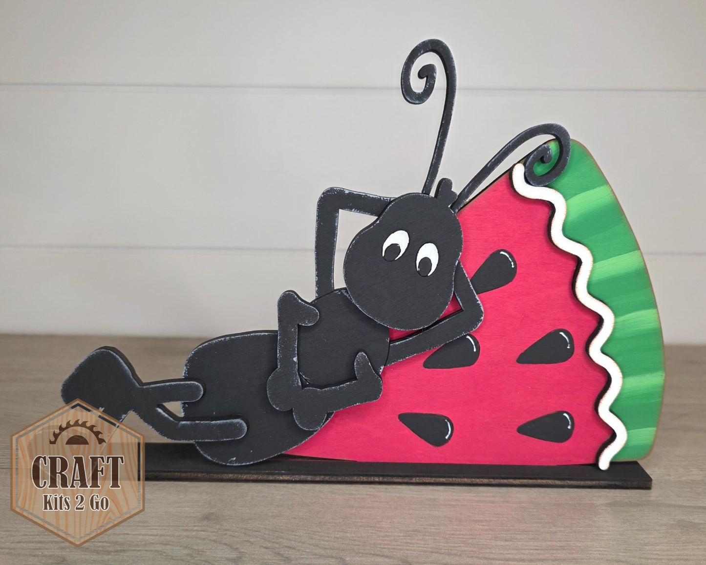 Lounging Ant Shelf Sitter | Watermelon | #4818