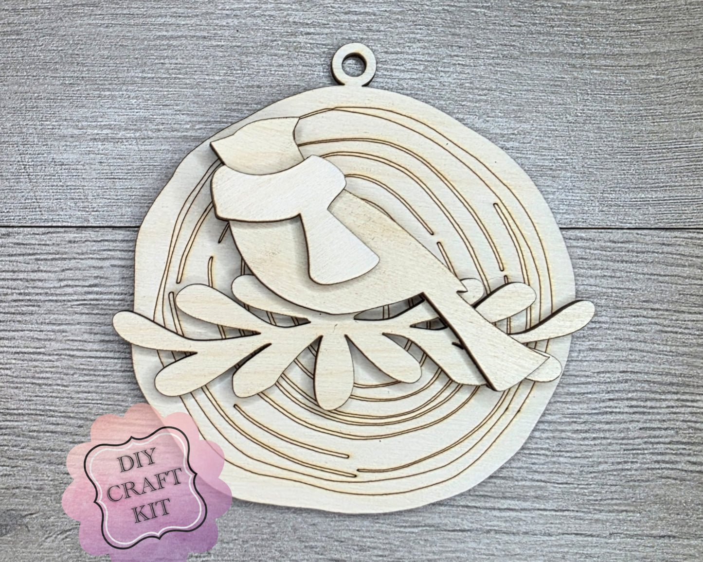 Christmas Bird Ornament | #5043