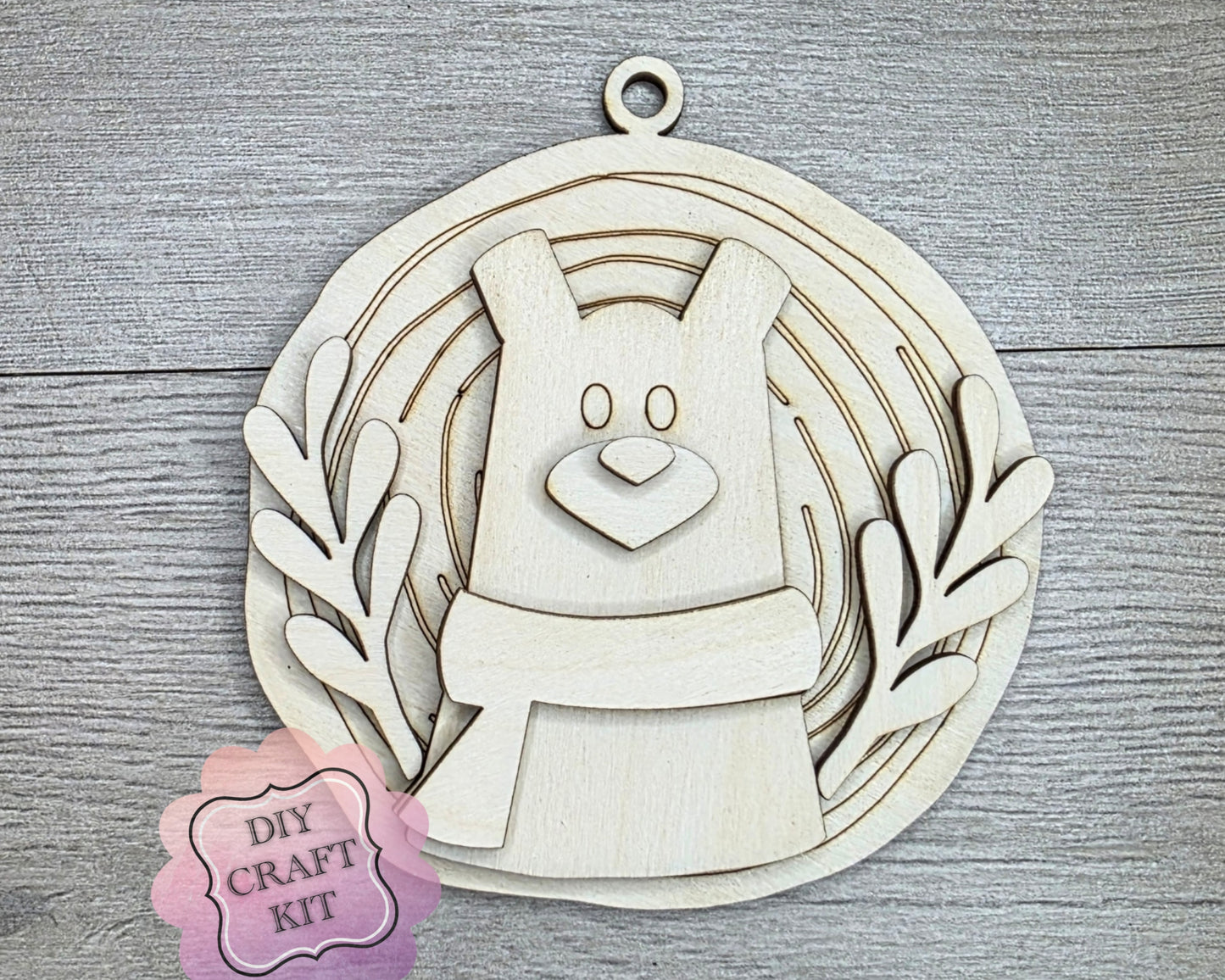 Christmas Polar Bear Ornament | #5041
