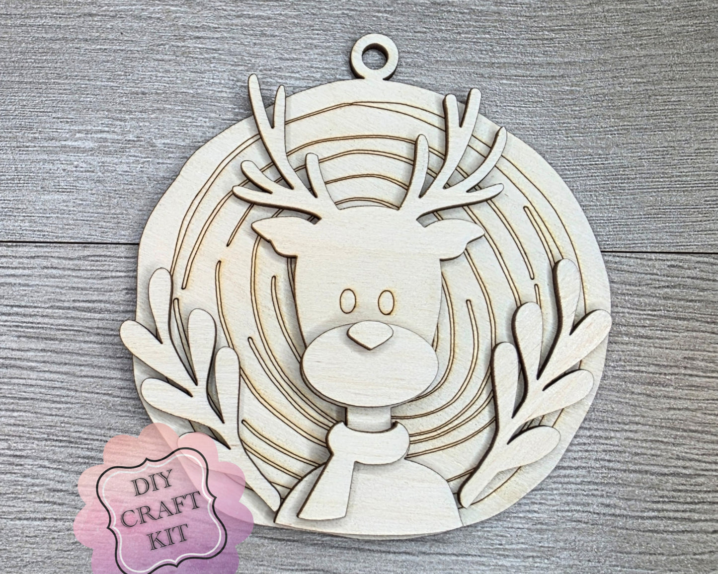 Christmas Deer Ornament | #5044