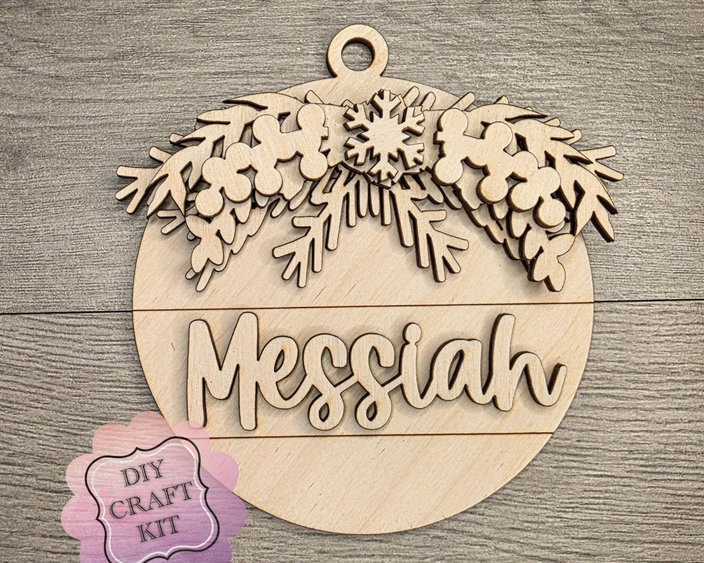 Names of Christ Ornament - MESSIAH | #5201