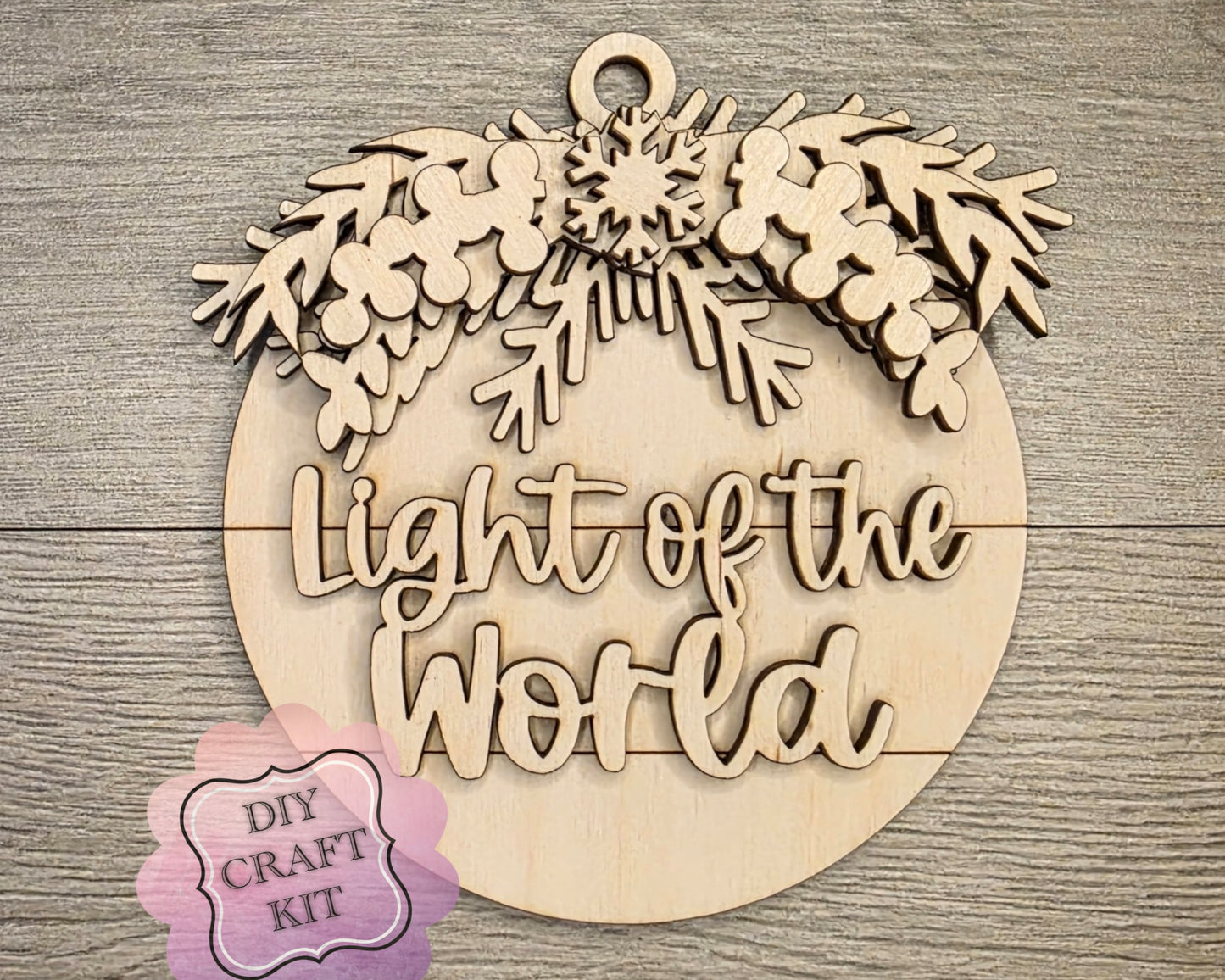 Names of Christ Ornament - LIGHT OF THE WORD | #5204