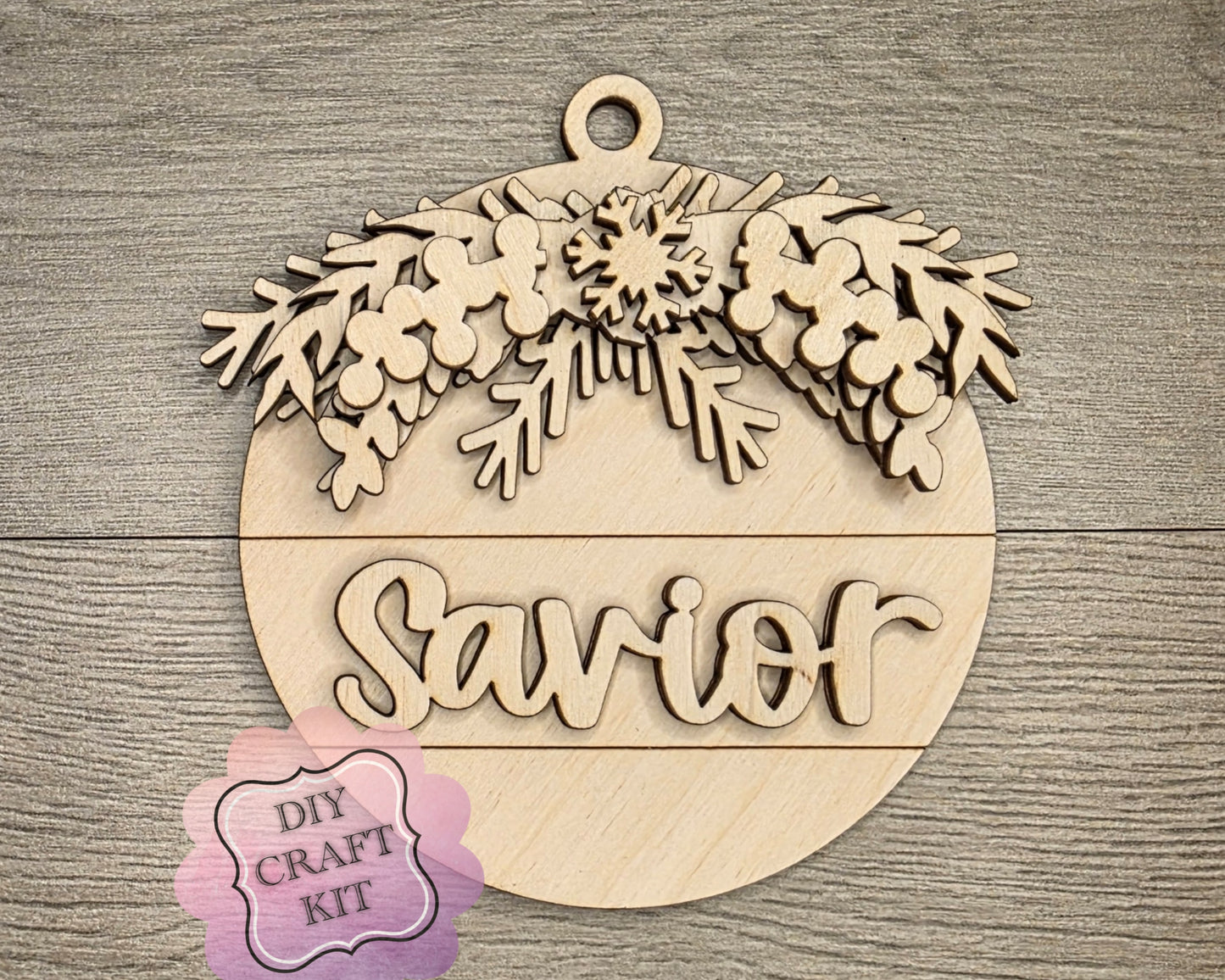 Names of Christ Ornament - SAVIOR | #5206