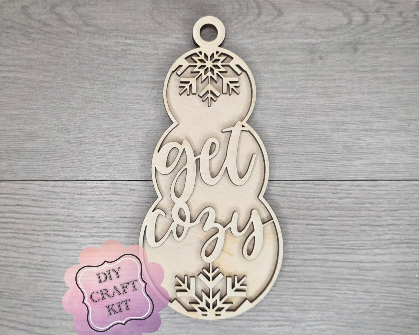 Get Cozy Snowman Ornament | #5220