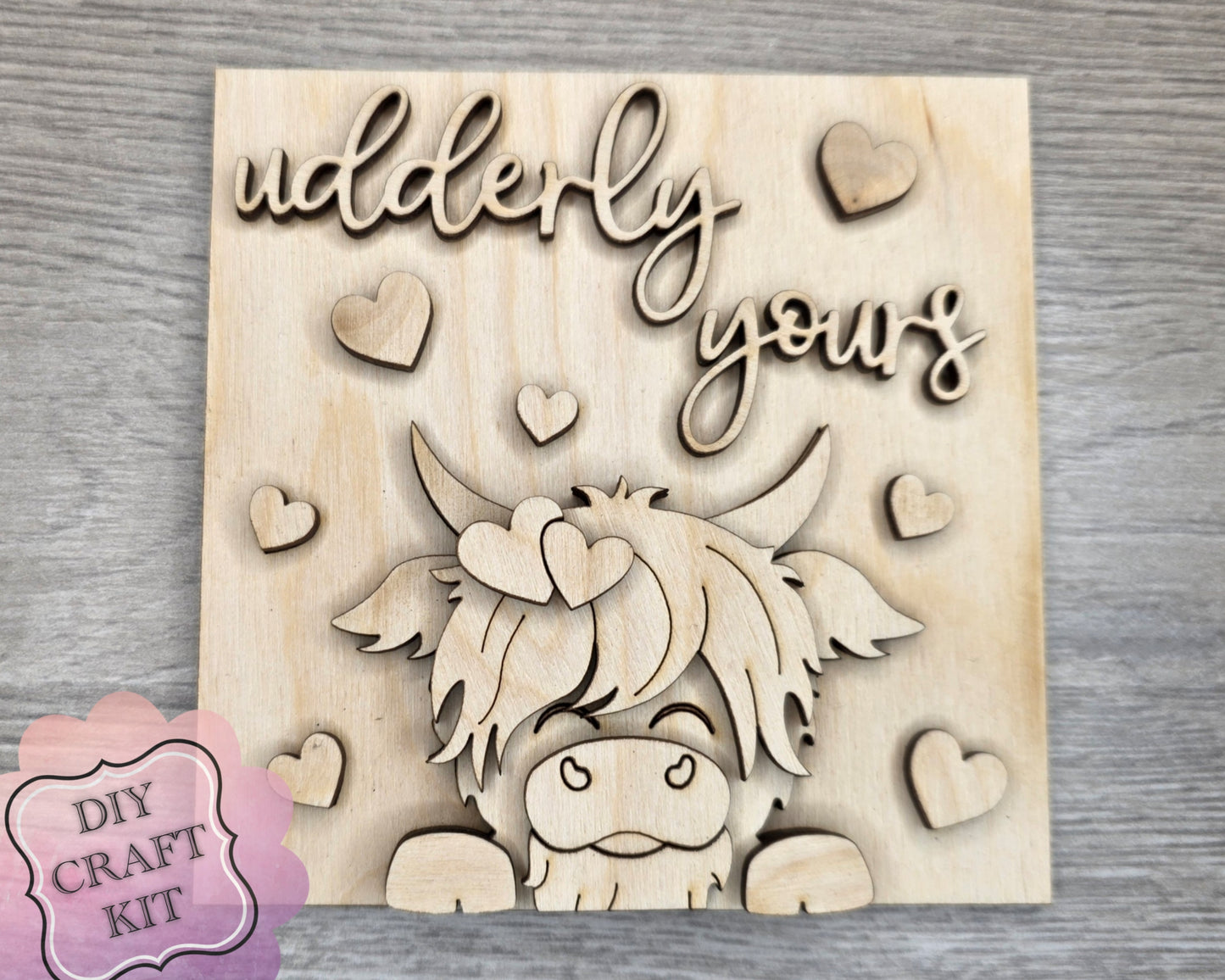 Valentine Highland Cow | Utterly Yours | #3518