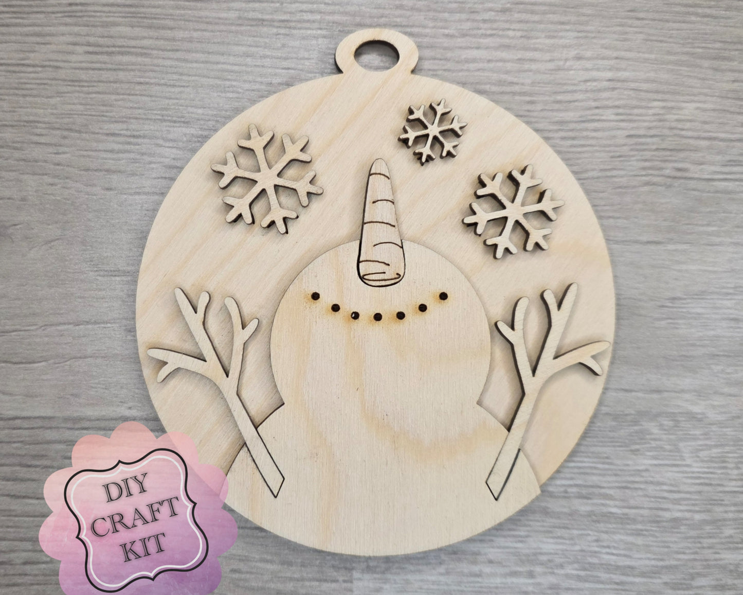 Snowman Ornament | #3507