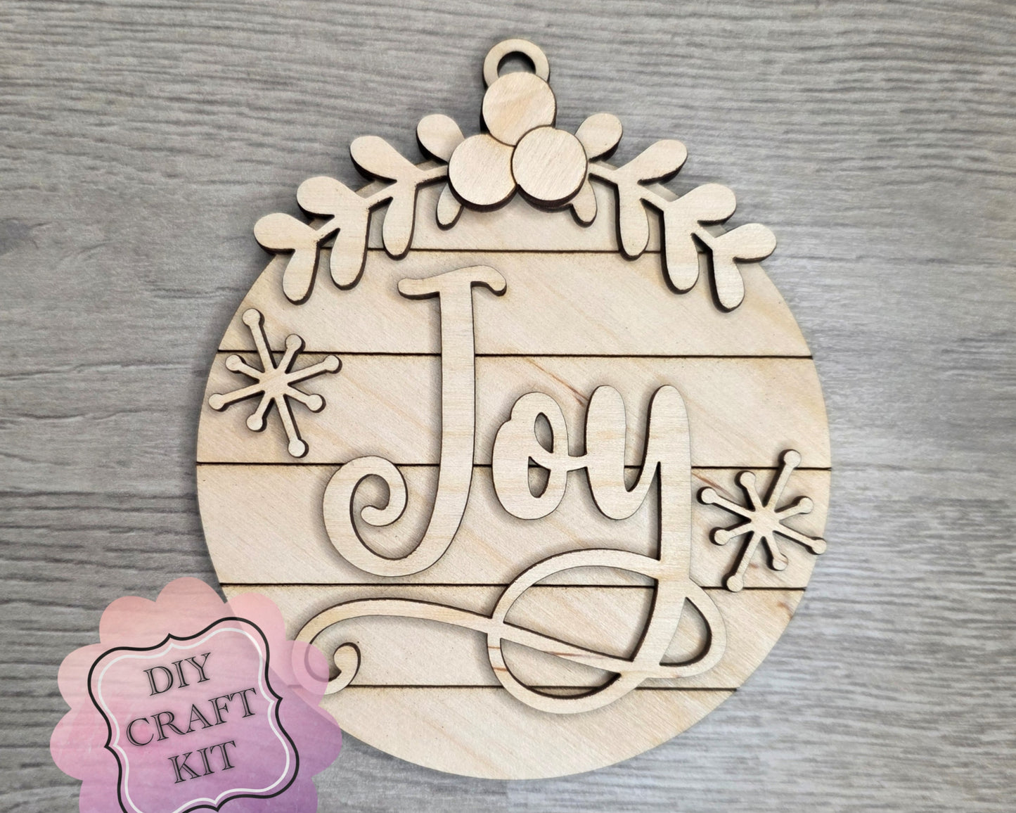 JOY Christmas Ornament | #5281
