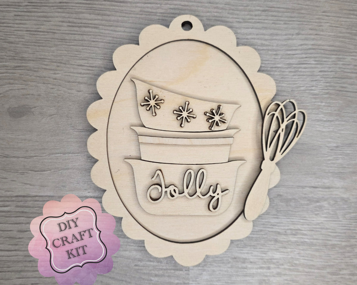 Christmas Cooking Dishes Ornament | #5356