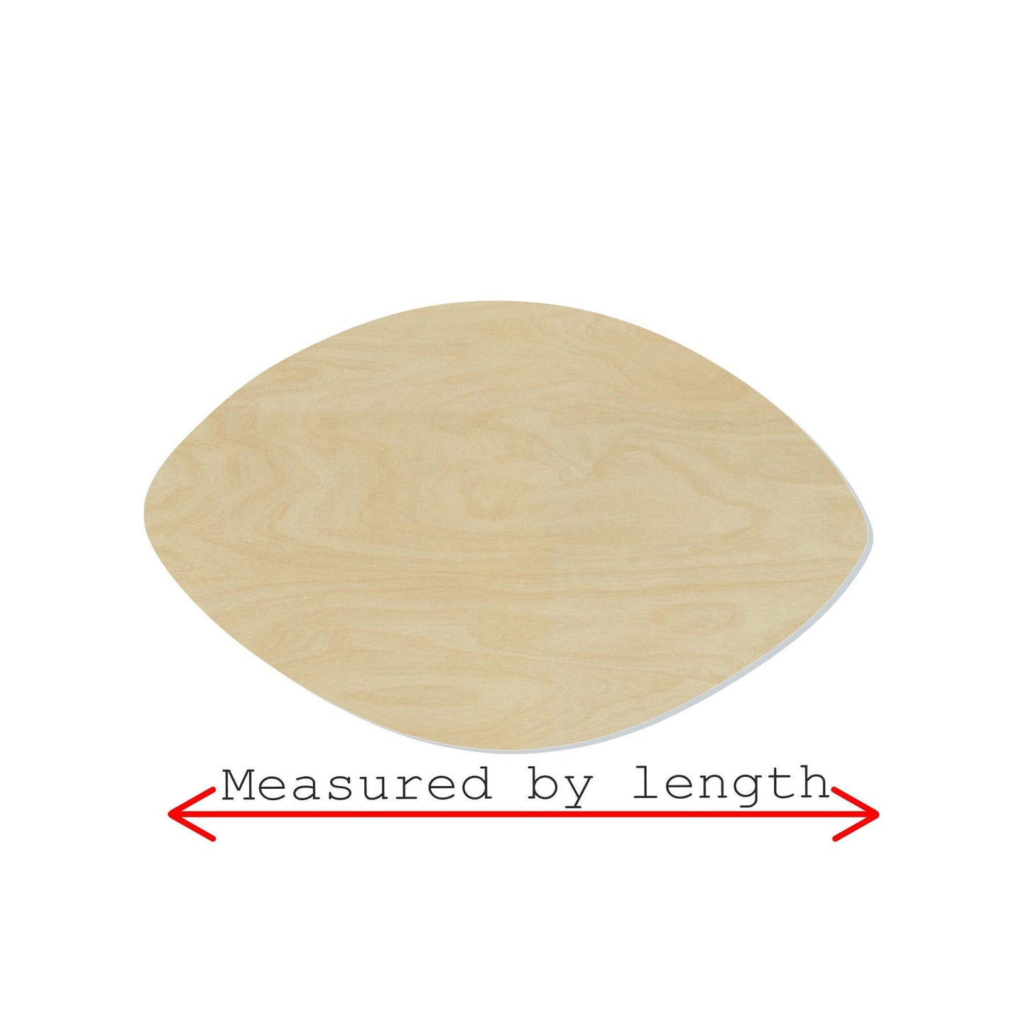 Football Season Cutout Football blank Football #1066 - Multiple Sizes Available - Unfinished Wood Cutout Shapes