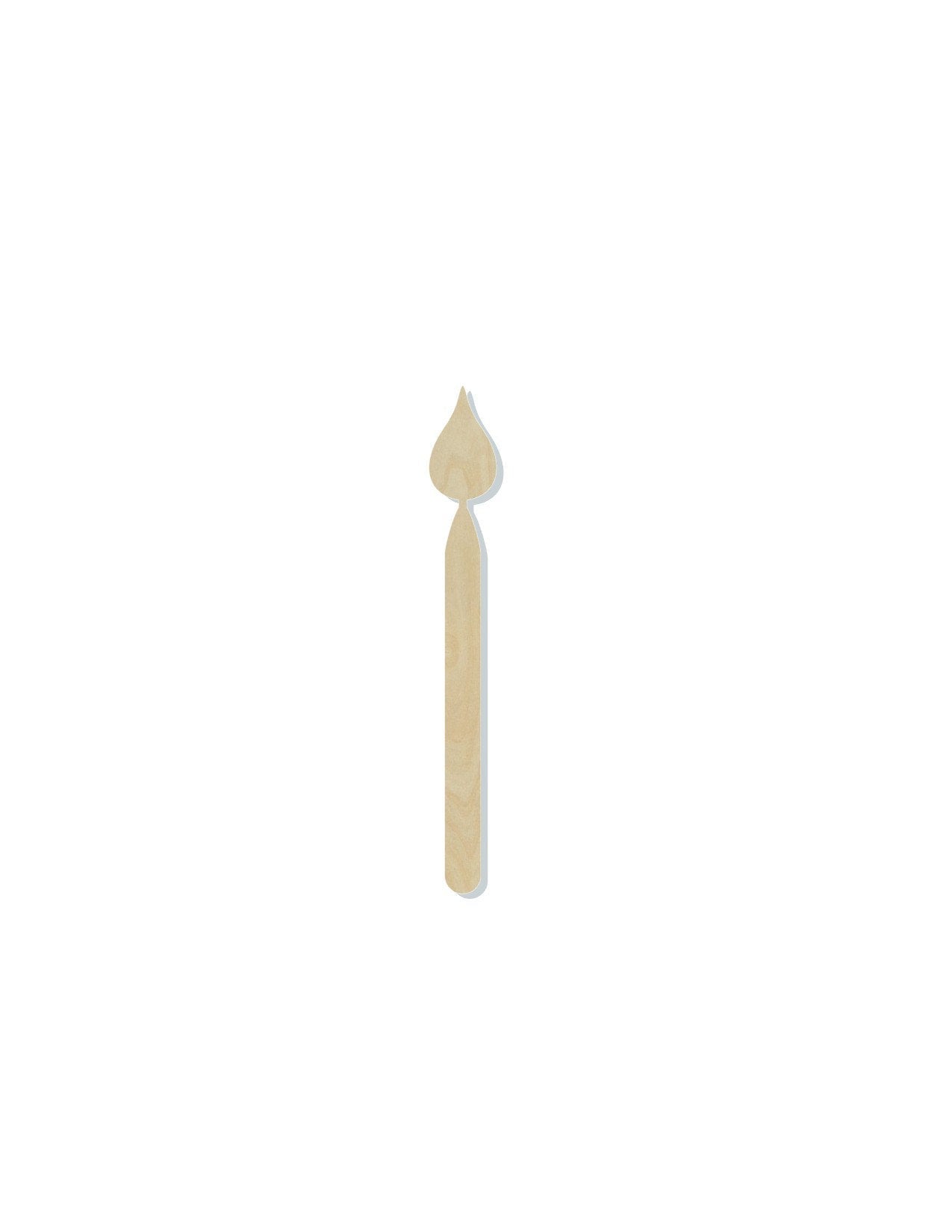 Birthday Candle Celebration Wood Blanks cutouts #1192 - Multiple Sizes Available - Unfinished Cutout Shapes