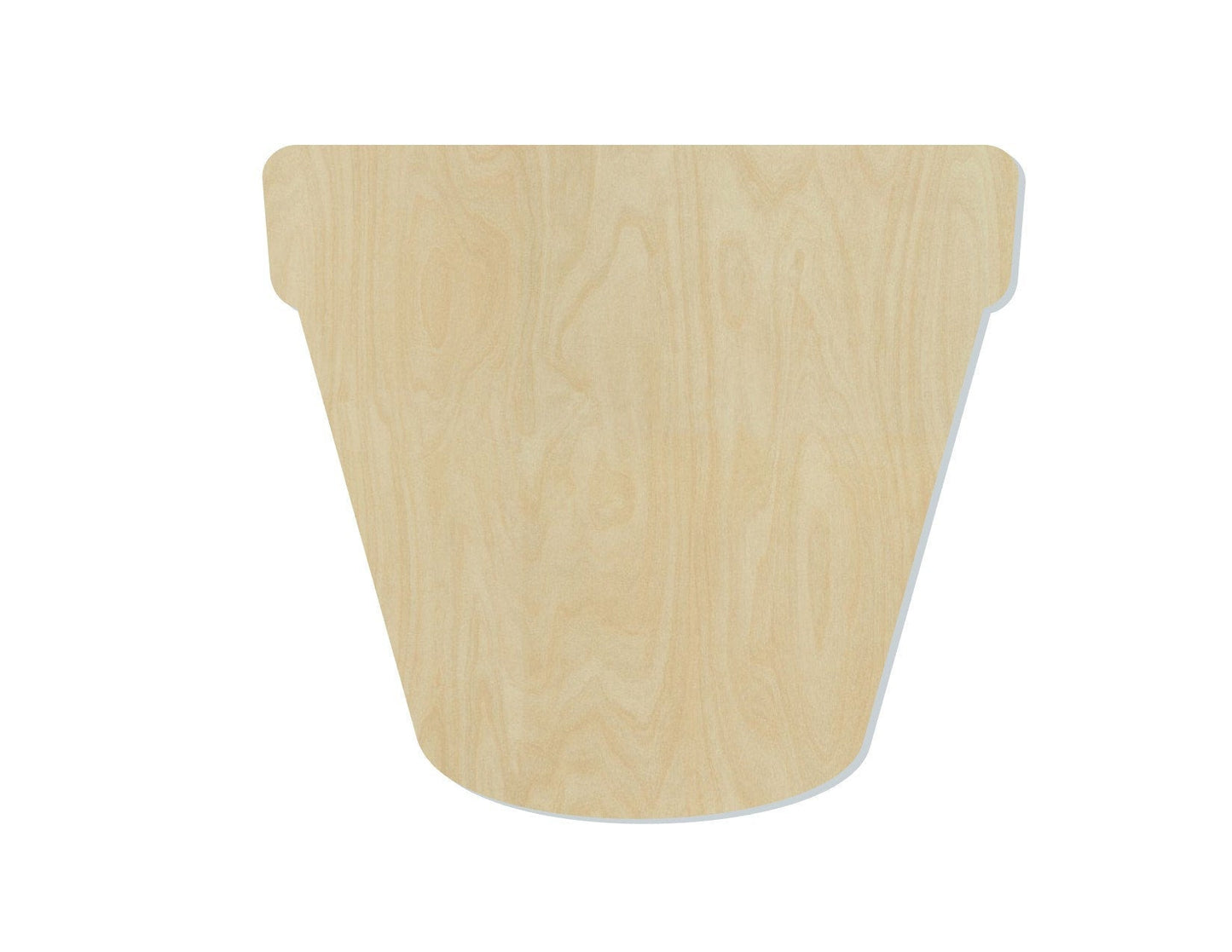 Flower Pot wood cutouts Flowers Garden Beautiful Pretty DIY Paint kit #1481 - Multiple Sizes Available - Unfinished Wood Cutout Shapes