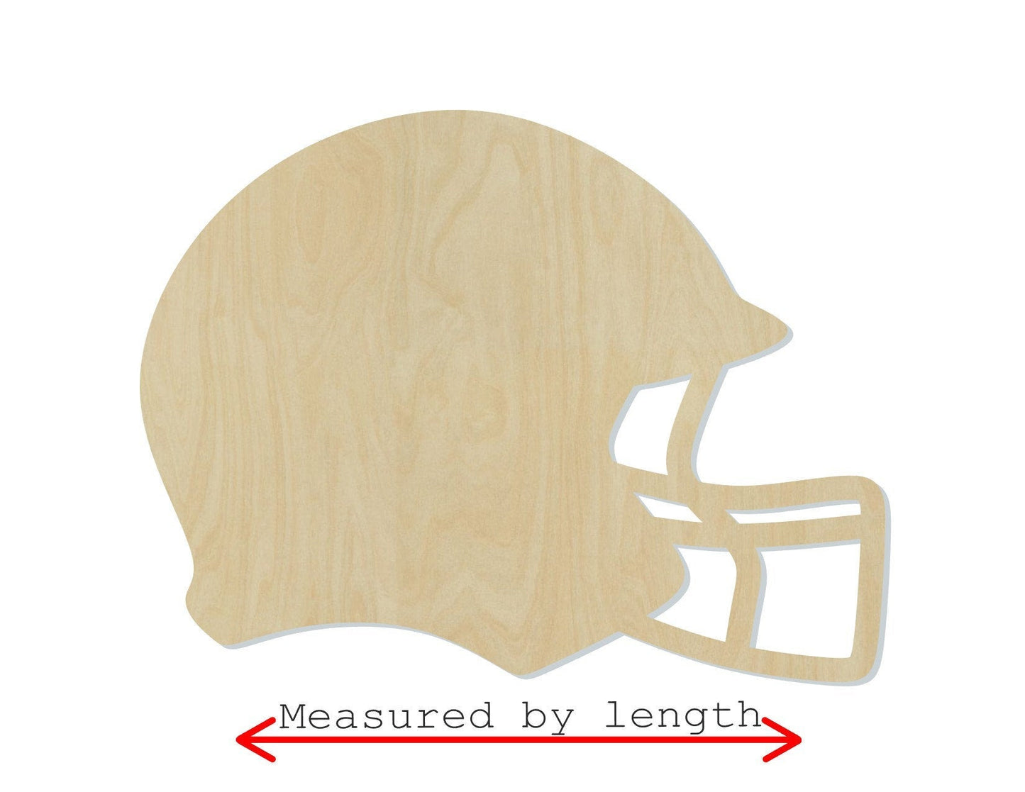 Football Helmet wood cutouts Football season Sports DIY Paint kit #1499 - Multiple Sizes Available - Unfinished Wood Cutout Shapes