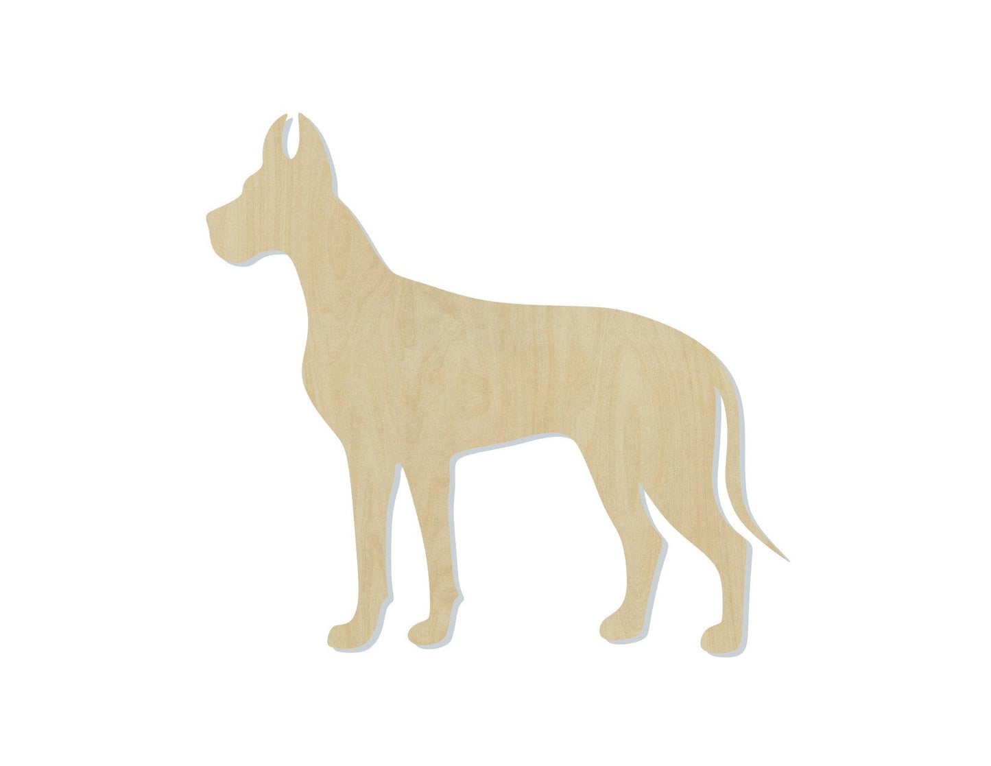 Great Dane dog wood cutout Pets animal cutouts mans best friend DIY paint #1554 - Multiple Sizes Available - Unfinished wood cutouts shapes