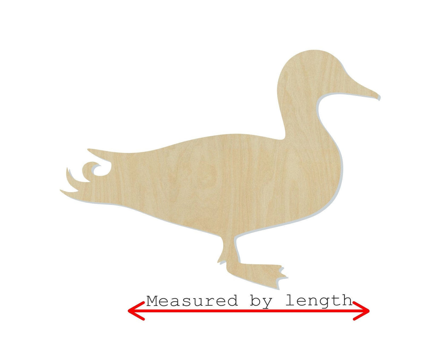 Mallard Duck wood cutouts wood shapes Animal cutouts DIY Paint kit #1716 - Multiple Sizes Available - Unfinished Wood Cutout Shapes
