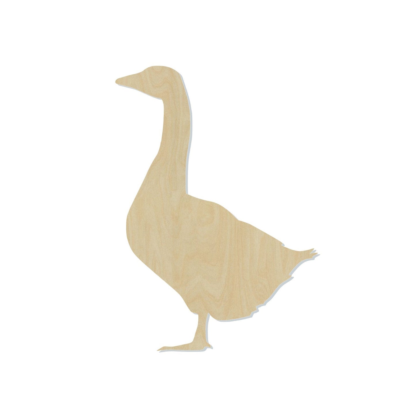 Goose Cutout Goose Blank Farm #1065 - Multiple Sizes Available - Unfinished Wood Cutout Shapes