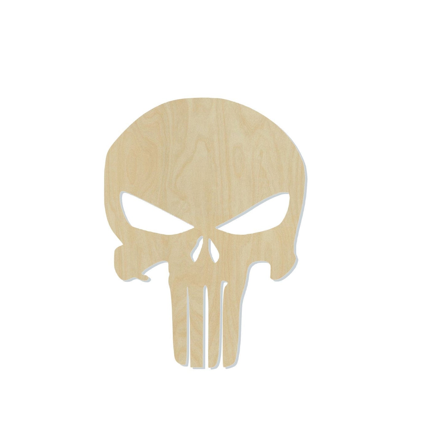 Punisher Blank, Punisher outline punisher cutout #1086 - Multiple Sizes Available - Unfinished Wood Cutout Shapes