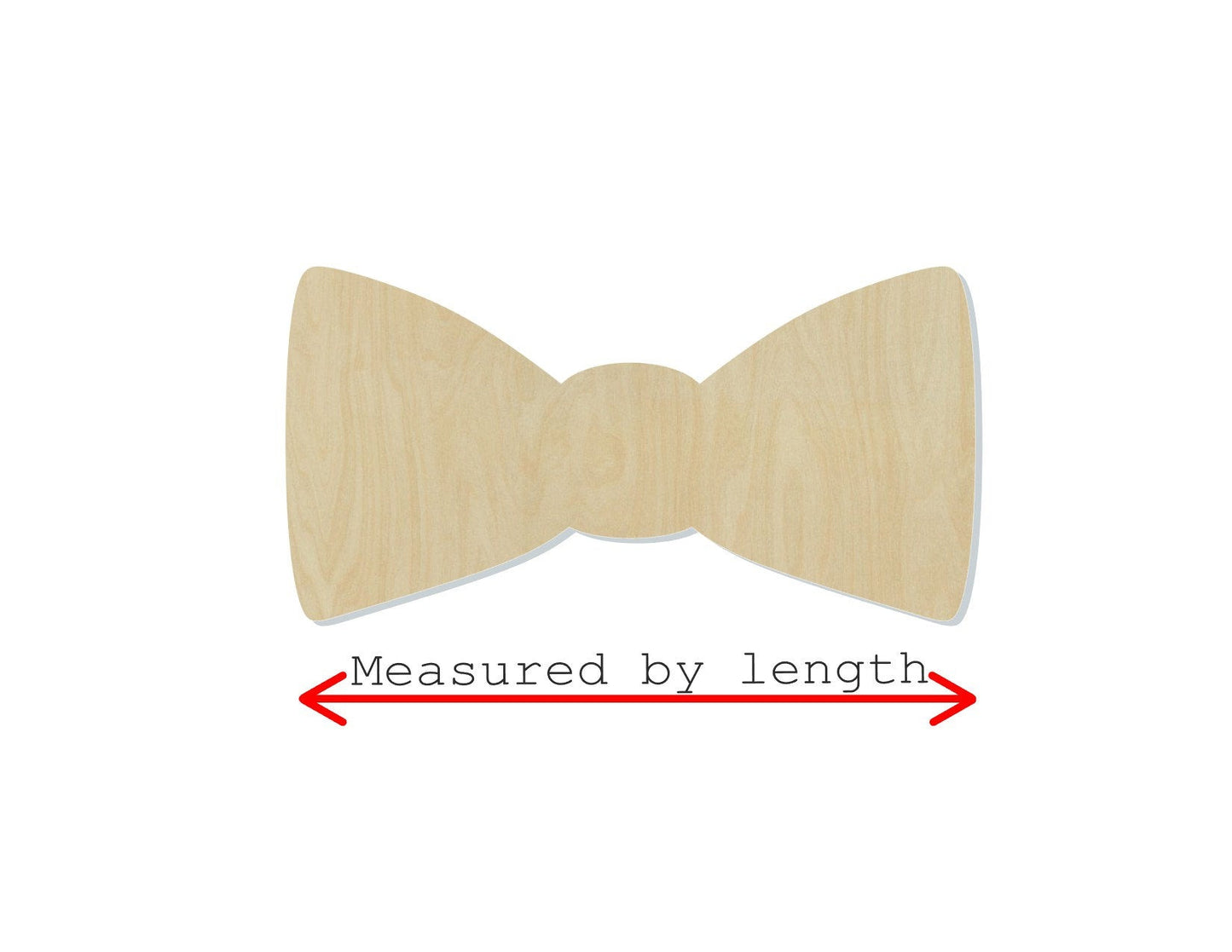 Bow Tie Wedding Blank wood cutouts Little Man DIY Paint #1210 - Multiple Sizes Available - Unfinished Cutout Shapes