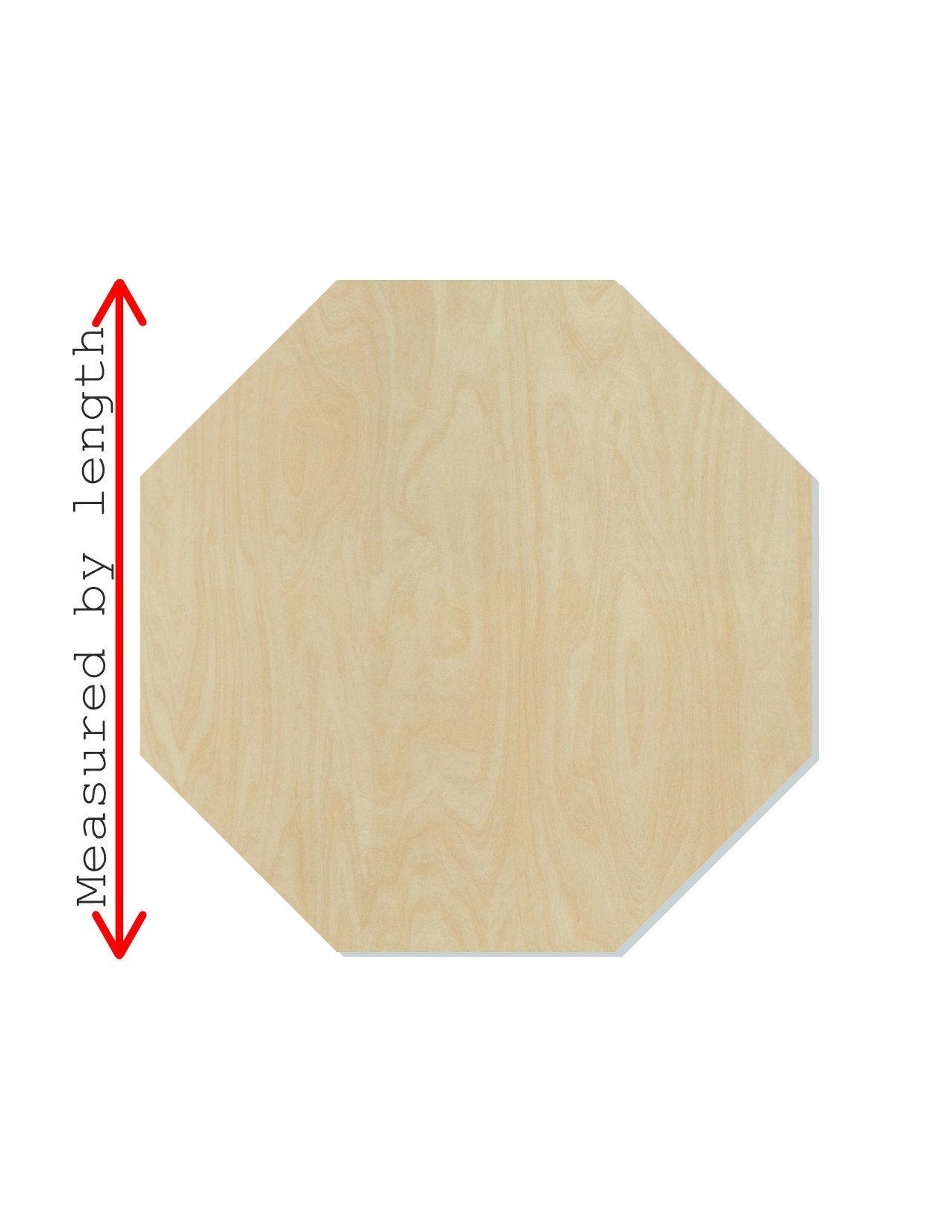 Octagon wood shape wood cutouts shape cutouts DIY Paint kit #1793 - Multiple Sizes Available - Unfinished Wood Cutout Shapes