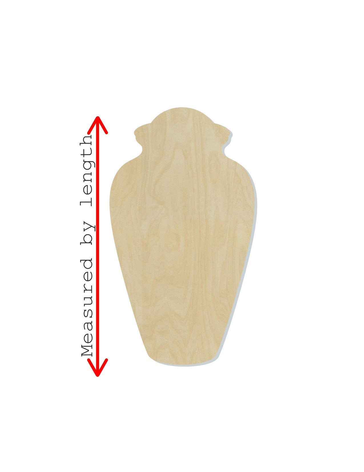 Urn Wood Cutouts DIY Paint #2153 - Multiple Sizes Available - Unfinished wood Cutout Shapes