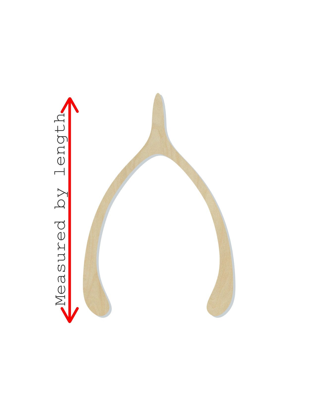 Wishbone Wood Cutouts Food Chicken Kitchen DIY Paint #2194 - Multiple Sizes Available - Unfinished wood Cutout Shapes