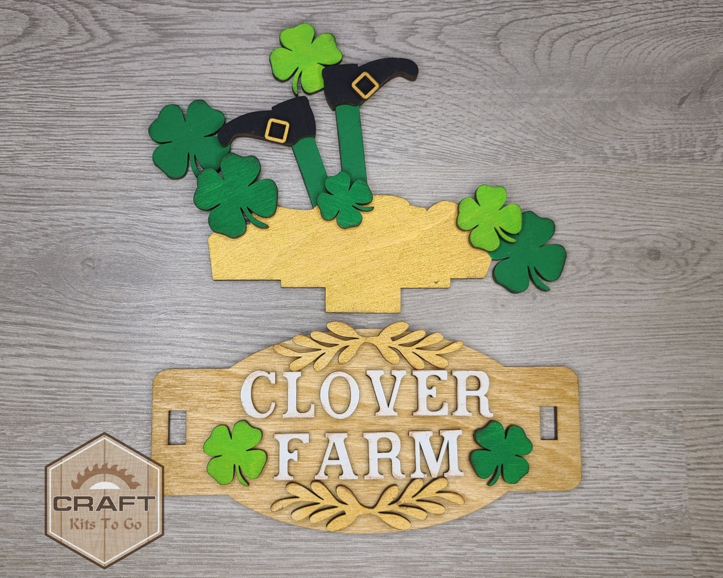Interchangeable Truck | St. Patrick's Day Insert | #200004