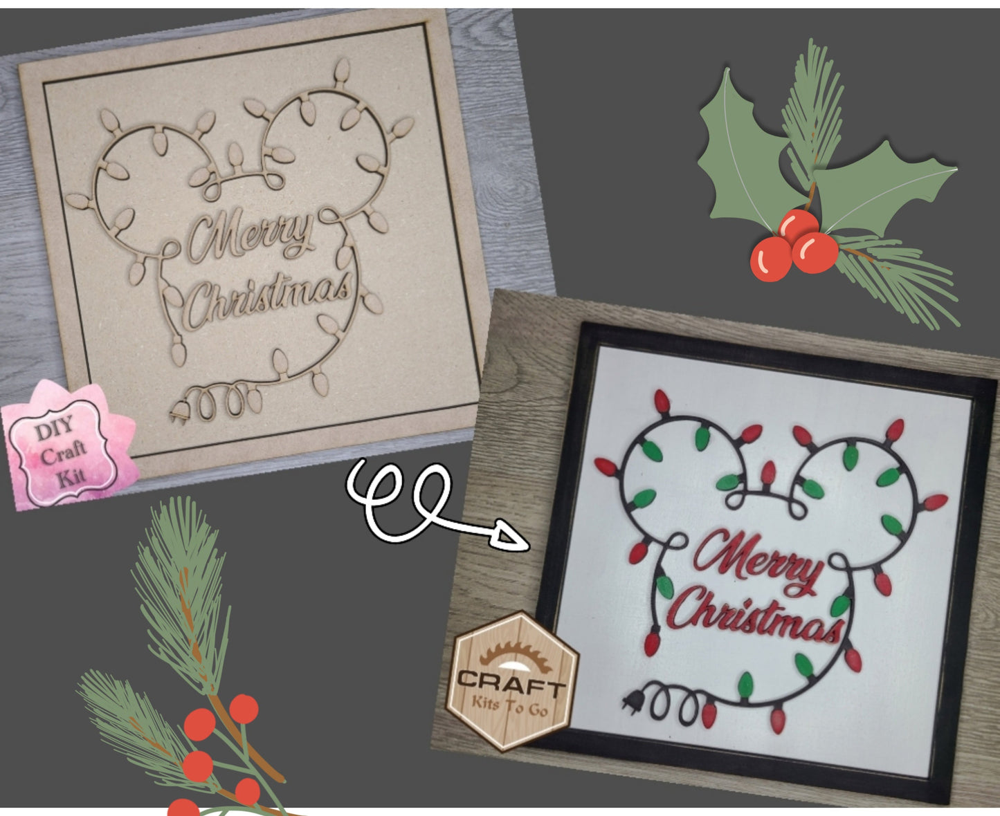 Christmas Lights Sign |  #3239