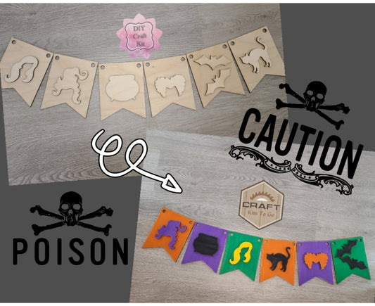 Hocus Pocus Bunting | #2289