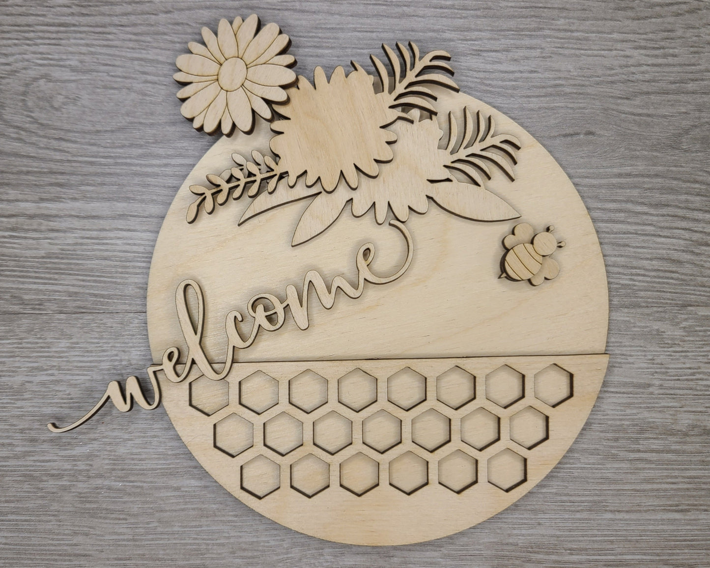 Bee Welcome Sign | #3341