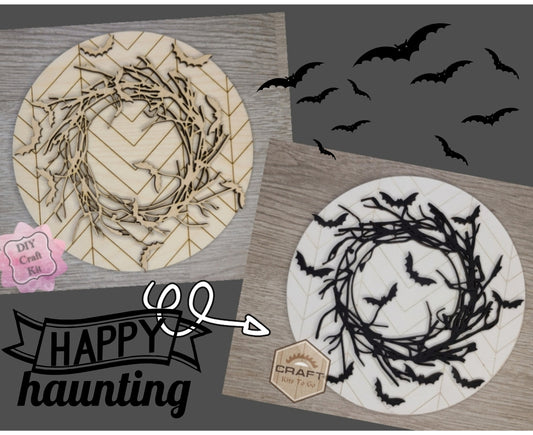 Bats Halloween Sign | #3375