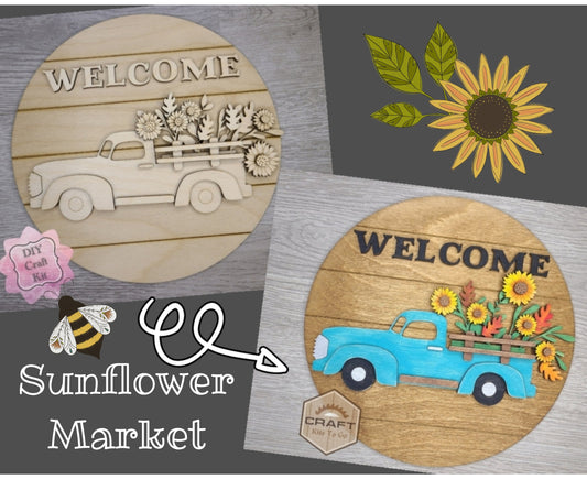 Sunflower Truck | #3396
