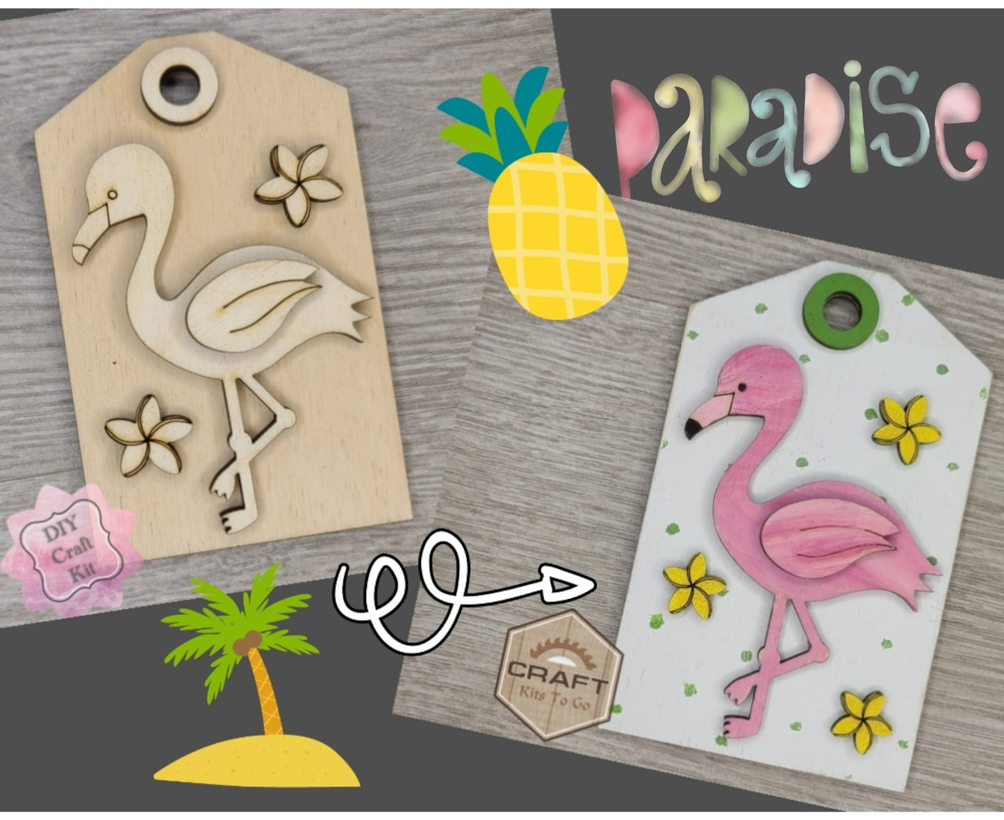 Flamingo Tag | #3448