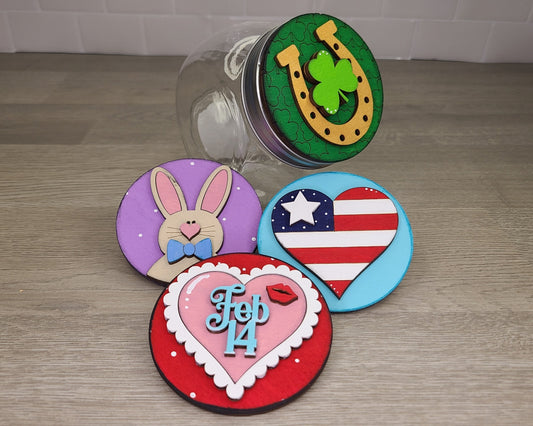 Jar Toppers - SPRING SELECTION - #3605