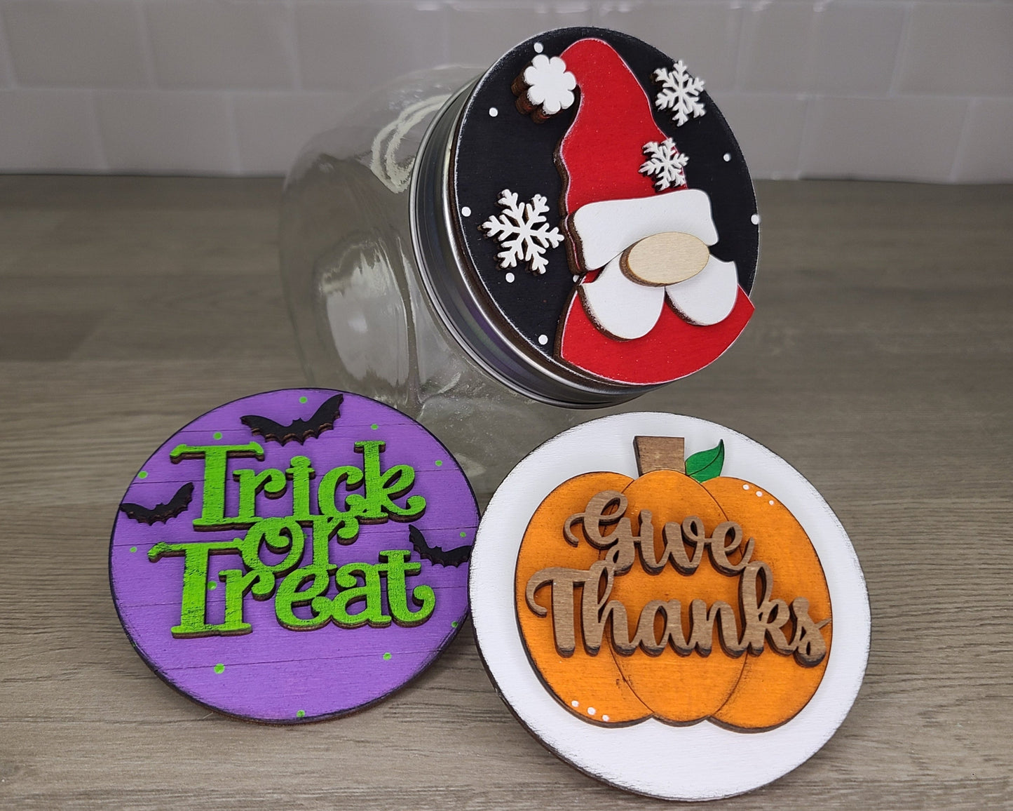 Jar Toppers - FALL/WINTER SELECTION - #3605