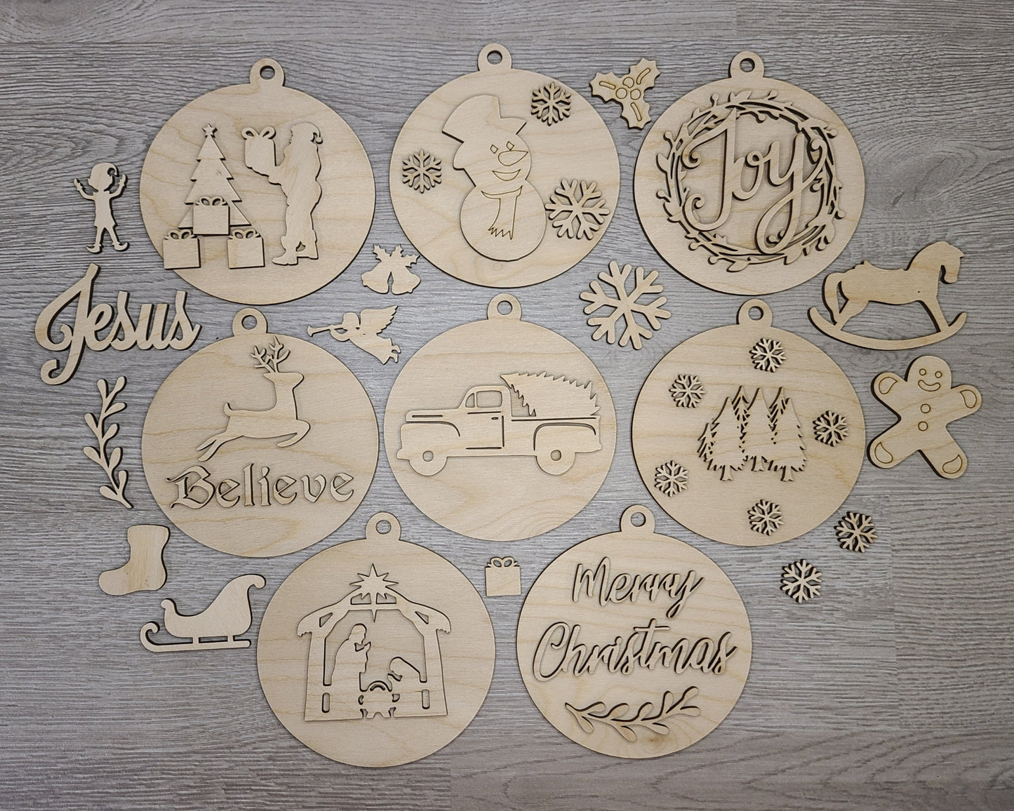 DIY Christmas Ornament Set | #2435