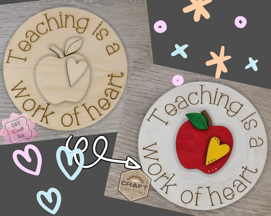 Teaching is a work of Heart | #3708