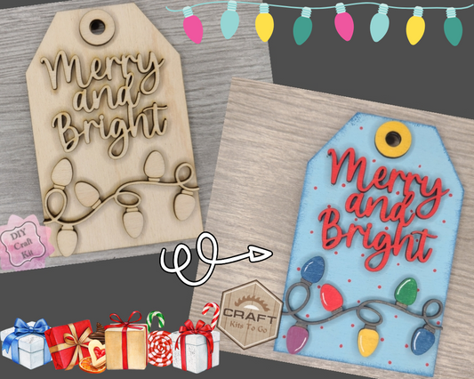 Merry & Bright Tag | #3054