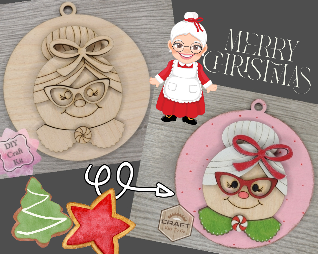 Mrs Claus Ornament | #3764