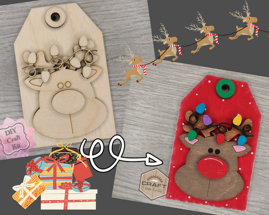 Reindeer Tag | #3439