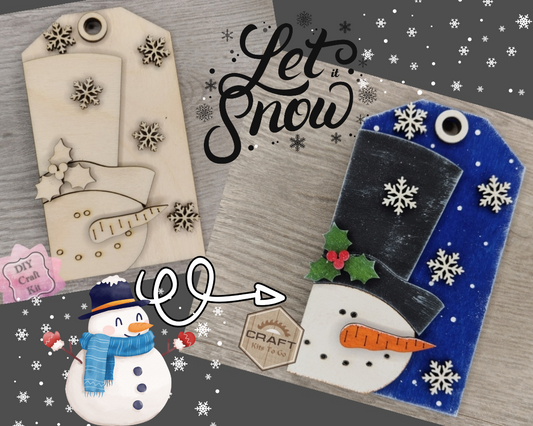 Snowman Tag | #3959