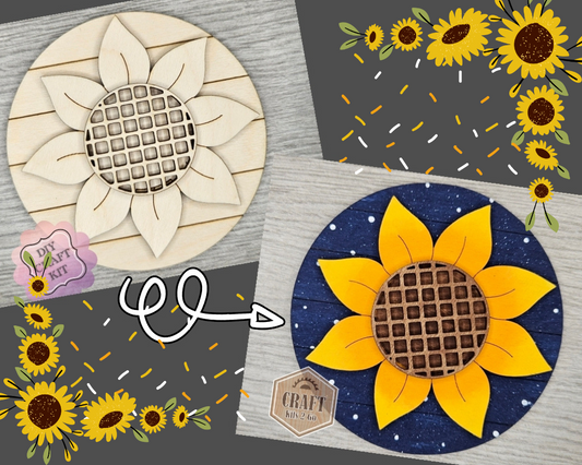Sunflower Round | #4108