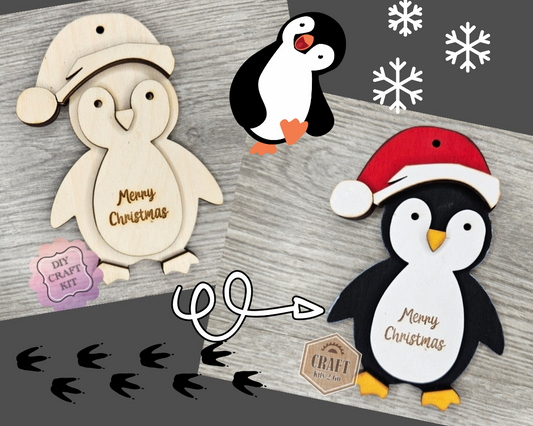 Penguin Ornament | #4153